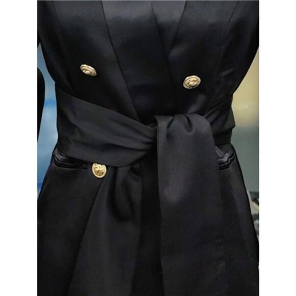 Double-Breasted Slim Fit Blazer - Picture 5 of 5